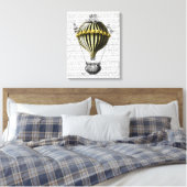 Barock Fantasy Balloon Leinwanddruck (Insitu (Schlafzimmer))