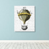 Barock Fantasy Balloon Leinwanddruck (Insitu (Holzboden))