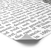 Barock Fantasy Balloon Poster (Ecke)