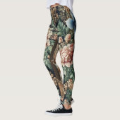 Barock Floral Elegante Leggings (Links)