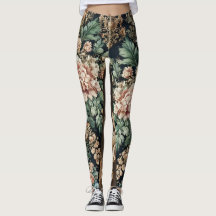 Barock Floral Elegante Leggings