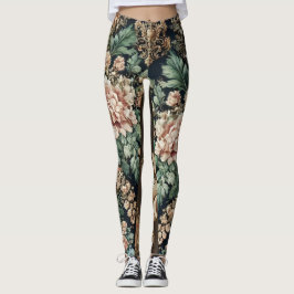 Barock Floral Elegante Leggings