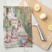 Barock-Franzosen-Burlap Marie Antoinette Handtuch (Viertel Falte)