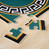 Barock Gold: Schwarze Eleganz Puzzle (Seite)