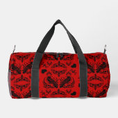 Barock-Gotik-Muster Duffle Bag (Rückseite)