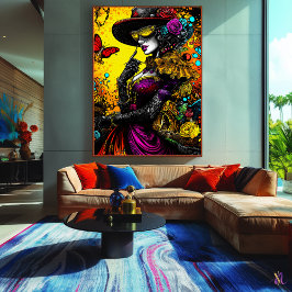 Barock Gotisch Elegance - Geheimnisvolles Viktoria Poster