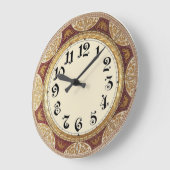 Barock Große Wanduhr (Winkel)