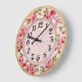 Barock Große Wanduhr (Winkel)