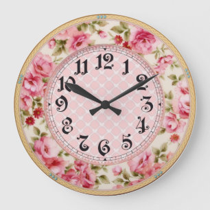 Barock Große Wanduhr