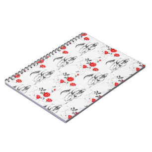 Barock Horse Foto Notebook Notizblock