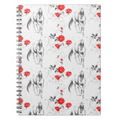 Barock Horse Foto Notebook Notizblock (Vorderseite)