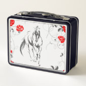 Barock Horse Lunchbox (Rückseite)