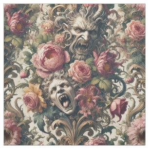 Barock Hungerschmerzen - Gotische Erklärung Tile Stoff