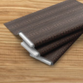 Barock-Imitate Leather Brown Pattern Stoff