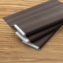 Barock-Imitate Leather Brown Pattern Stoff
