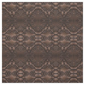 Barock-Imitate Leather Brown Pattern Stoff (Muster)