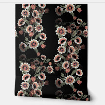 Barock Inspiriert Botanische Weichpinke und Grüntö