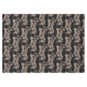 Barock Inspiriert Botanische Weichpinke und Grüntö Tischdecke (Vorderseite (Horizontal))