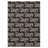 Barock Inspiriert Botanische Weichpinke und Grüntö Tischdecke (Vorderseite)