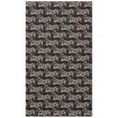 Barock Inspiriert Botanische Weichpinke und Grüntö Tischdecke (Vorderseite)