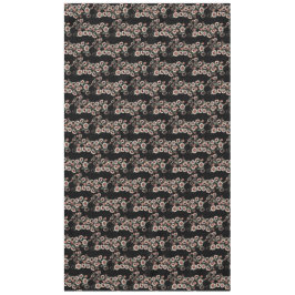 Barock Inspiriert Botanische Weichpinke und Grüntö Tischdecke