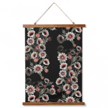 Barock Inspiriert Botanische Weichpinke und Grüntö