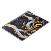 Barock Inspiriert Luxus Notizblock (Linke Seite)