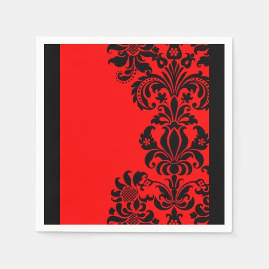 Barock-Party-Servietten Serviette (Vorderseite)
