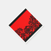 Barock-Party-Servietten Serviette (Ecke)