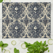 Barock Punk - Gotisch Viktorianisch Geschirrtuch (Gefaltet)