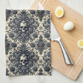 Barock Punk - Gotisch Viktorianisch Geschirrtuch (Viertel Falte)