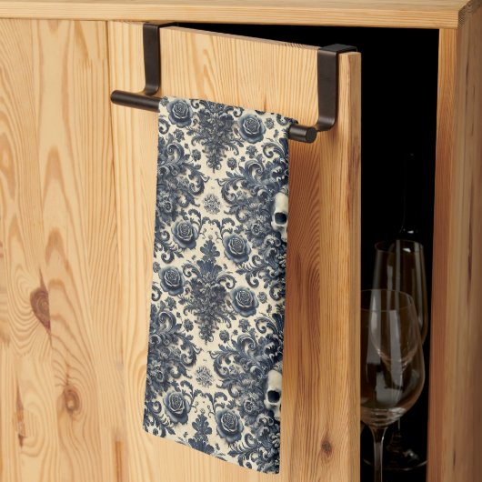 Barock Punk - Gotisch Viktorianisch Geschirrtuch (Drittel gefaltet)