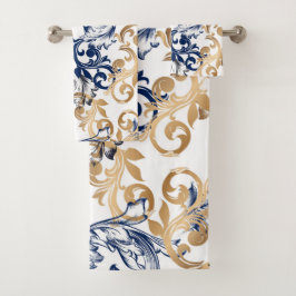 Barock-Retro-Klassiker-Muster Badhandtuch Set