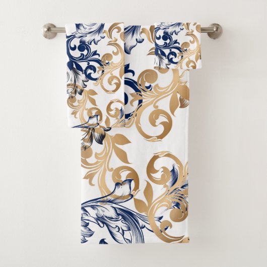 Barock-Retro-Klassiker-Muster Badhandtuch Set (Insitu)