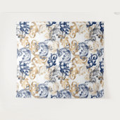 Barock-Retro-Klassiker-Muster Wandteppich (Vorderseite (Horizontal))