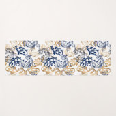 Barock-Retro-Klassiker-Muster Yogamatte (Vorderseite (Horizontal))