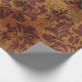 Barock-Rokoko-nahtloses Muster Geschenkpapier (Ecke)