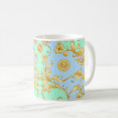 Barock Rokoko Renaissance Elegante Kaffeetasse (VorderseiteRechts)