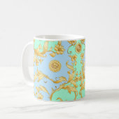 Barock Rokoko Renaissance Elegante Kaffeetasse (Vorderseite Links)
