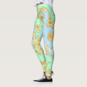 Barock Rokoko Renaissance Elegante Leggings (Links)