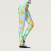 Barock Rokoko Renaissance Elegante Leggings (Rechts)