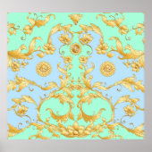 Barock Rokoko Renaissance Elegante Poster (Vorne)