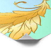Barock Rokoko Renaissance Elegante Poster (Ecke)