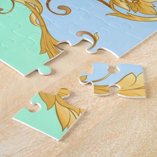 Barock Rokoko Renaissance Elegante Puzzle (Seite)