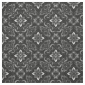 Barock-Schwarz-Weiß-Stoff Stoff (Muster)