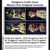 Barock & Steampunk Frauen & Skulls DQ7LF Decoupage Seidenpapier