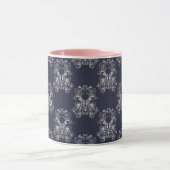 Barock-Stil Marine Muster. Tasse (Zentrum)