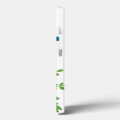 Barock-Tapete-Blume Case-Mate iPhone Hülle (Rückseite / Links)
