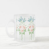 Barock-Tapete-Blume Mattglastasse (Links)