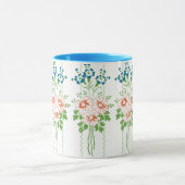 Barock-Tapete-Blume Tasse (Zentrum)